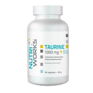 NutriWorks Taurine 1000mg + B6 90 kapslí obraz
