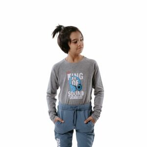 Chlapecké tričko s dlouhým rukávem AUTHORITY KIDS-T-SOUND grey obraz