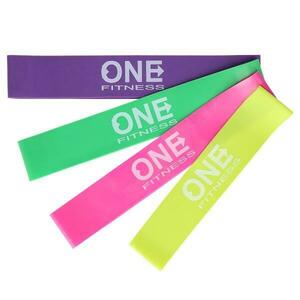 ONE FITNESS Sada odporových gum PBF SET04 obraz