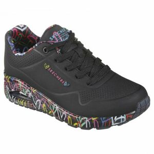Dámská rekreační obuv SKECHERS-Uno Loving Love black obraz