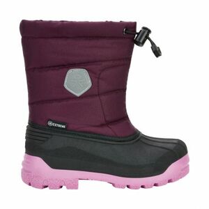 Dětské vysoké zimní boty COLOR KIDS-Boots melange WP potent purple obraz