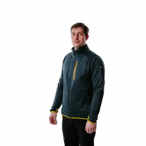 Pánská turistická mikina se zipem EVERETT-190FLIS_navy obraz