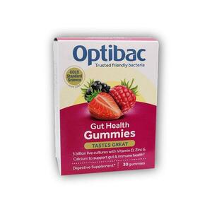 Optibac Želé s probiotiky pro dospělé 30 gummies 99g obraz