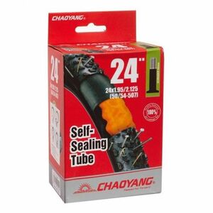 Duše na kolo CHAOYANG-24x1, 95/2, 125 AV48 (50/54-507) SEALANT obraz