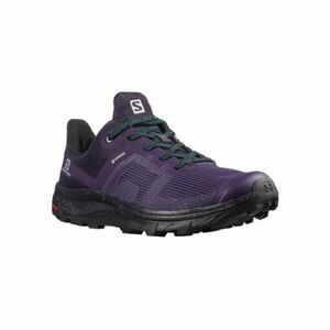 Dámská nízká turistická obuv SALOMON-OUTline Prism GTX W grape/black/deep teal obraz