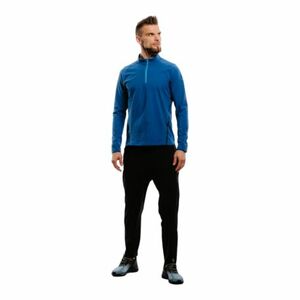 Pánská běžecká mikina s 1/2 zipem ANTA-LS Tee-852215403-3-22_Q1-Titanium Blue obraz