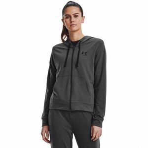 Dámská mikina se zipem UNDER ARMOUR-Rival Terry FZ Hoodie-GRY obraz