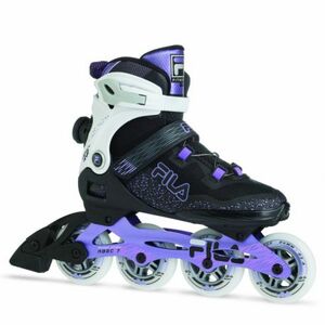 Dámské kolečkové brusle FILA SKATES-LEGACY QF LADY BLACK/VIOLET obraz
