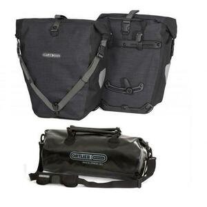 Ortlieb Back-Roller Plus CR zadní brašny + Ortlieb Rack-Pack 31l - kiwi - tm. zelená obraz