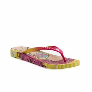 Dámské žabky (plážová obuv) COQUI-Kaja Printed wow/lt. fuchsia obraz