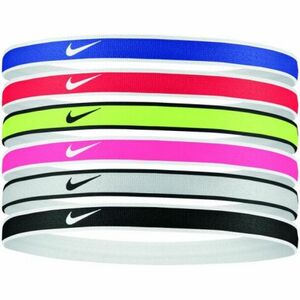 Čelenka NIKE-SWOOSH HEADBANDS 6PK UR/GR/VT obraz