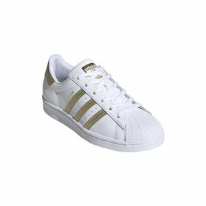 Dámská vycházková obuv ADIDAS ORIGINALS-Superstar cloud white/gold metallic/cloud white obraz