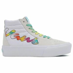 Dámská vycházková obuv VANS-UA SK8-HI Platform 2 (Spring Fade) white/true white obraz