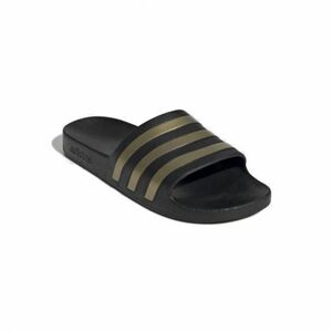 Dámské šlapky (plážová obuv) ADIDAS-Adilette Aqua W core black/gold metallic/core black obraz