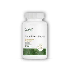 Ostrovit Bromelain + papain 100 kapslí obraz