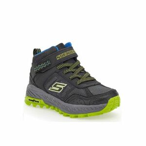 Chlapecká kotníková turistická obuv SKECHERS-Fuse Tread Trekor black/lime obraz