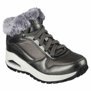 Dámské kotníkové zimní boty SKECHERS-Uno Rugged Cool Nova gunmetal obraz