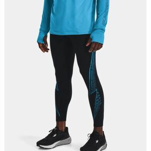Pánské kompresní legíny UNDER ARMOUR-UA FLY FAST 3.0 COLD TIGHT-BLK-1373440-001 obraz