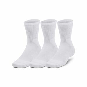 Ponožky UNDER ARMOUR-UA 3-Maker 3 pack Mid-Crew-WHT-1373084-100 obraz