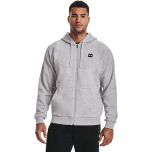 Pánská tréninková mikina se zipem UNDER ARMOUR-UA Rival Fleece FZ Hoodie-GRY-1357111-011 obraz