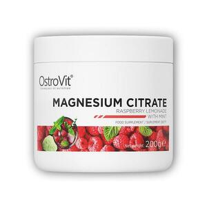 Ostrovit Magnesium citrate 200g - Malinová limonáda s mátou obraz
