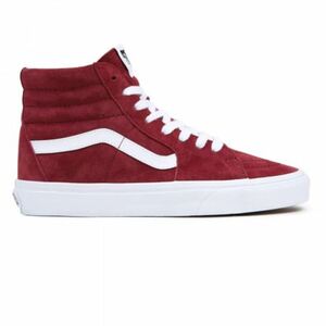 Dámská vycházková obuv VANS-UA SK8-HI pig suede tawny port obraz
