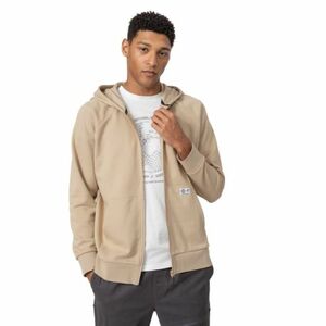 Pánská mikina s kapucí 4F-MENS SWEATSHIRT BLM011-82S-LIGHT BROWN obraz