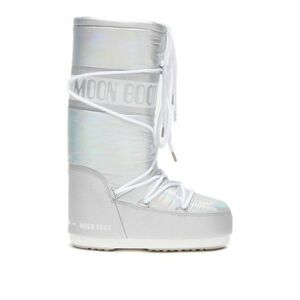 Dámské vysoké zimní boty MOON BOOT-ICON MET, 003 silver obraz