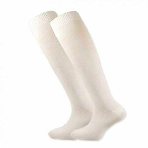 Ovčíno Podkolenky z ovčí vlny 425 g - sada 2 páry bílé - EU 43-47 obraz
