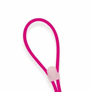 Šňůrka na brýle CENTROSTYLE-Silicon cord stopper zipp M - pink obraz