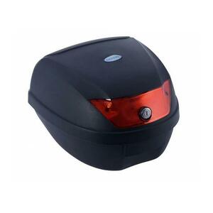 Oxford Kufr Top Case plast, - Anglie (černý nelakovaný, objem 30 l) obraz