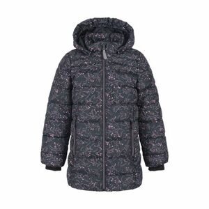 Dívčí bunda COLOR KIDS-jacket quilted, AOP, AF 8.000, phantom obraz