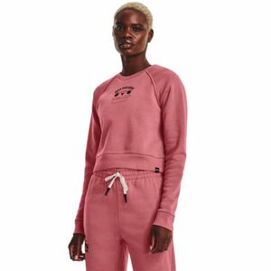 Dámská tréninková mikina UNDER ARMOUR PROJECT ROCK-UA PROJECT ROCK Hm Gym Flc Crw-PNK obraz