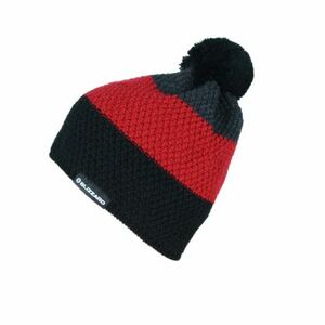 Zimní čepice BLIZZARD-Silvretta, black/red/grey obraz