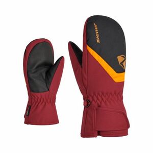 Lyžařské rukavice palčáky ZIENER-LORIANO AS(R) MITTEN glove junior, red cabin obraz