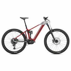 Horské elektrokolo MONDRAKER-Level, cherry red/nimbus grey obraz