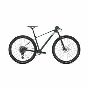 Horské kolo MONDRAKER-Podium Carbon, translucent green carbon/racing silver obraz