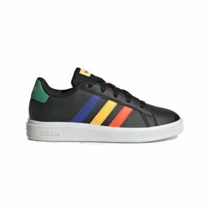 Chlapecká rekreační obuv ADIDAS-Grand Court 2.0 core black/lucid blue/court green obraz