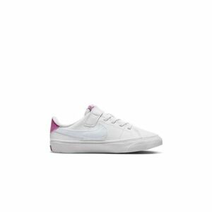Dívčí vycházková obuv NIKE-Court Legacy white/cosmic fuchsia/pearl pink/football grey obraz