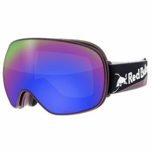 Lyžařské brýle RED BULL SPECT-MAGNETRON-017, matt burgundy, lens: purple snow - brown with purple mirror CAT2, A obraz