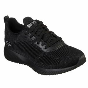 Dámská rekreační obuv SKECHERS-Bobs Sport Squad Total Glam black/silver obraz