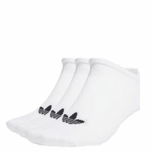 Ponožky ADIDAS ORIGINALS-3 PACK-TREFOIL LINER-S20273-3 PACK-WHITE/WHITE/BLACK obraz