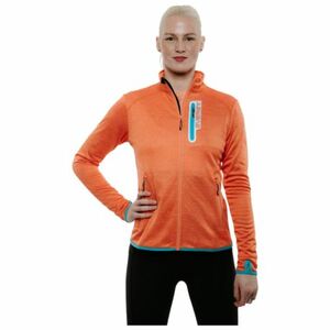 Dámská turistická mikina se zipem EVERETT-FlisCa W peach obraz