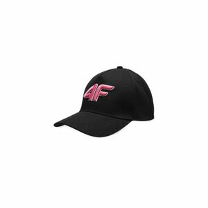 Dívčí kšiltovka 4F JUNIOR-BASEBALL CAP F104-20S-DEEP BLACK obraz