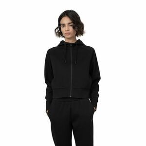 Dámská mikina se zipem 4F-SWEATSHIRT F536-20S-DEEP BLACK obraz