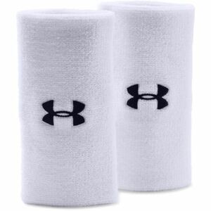 Potítka UNDER ARMOUR-Performance Wristband-WHT obraz