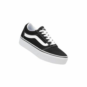 Dámská rekreační obuv VANS-WM Ward Platform (Canvas) black/white obraz