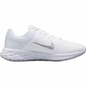 Dámská sportovní obuv (tréninková) NIKE-Revolution 6 NN white/pure platinum/metallic silver obraz