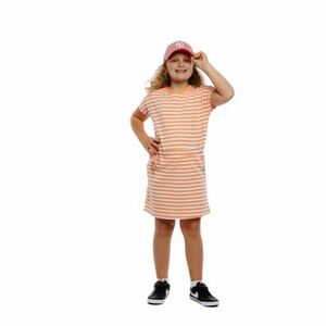 Dívčí šaty AUTHORITY-D-DORIANA G papaya stripe obraz