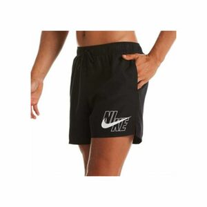 Pánské plavky NIKE SWIM-NIKE LOGO LAP 5 inch BLACK-BLACK obraz